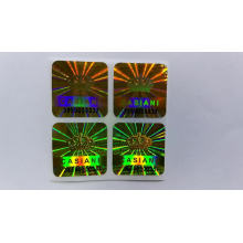 Custom color changing anti-counterfeiting 2D & 3D hologram sticker label